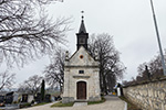 Burgenland 3D - Donnerskirchen - Friedhofskapelle mit Wappen